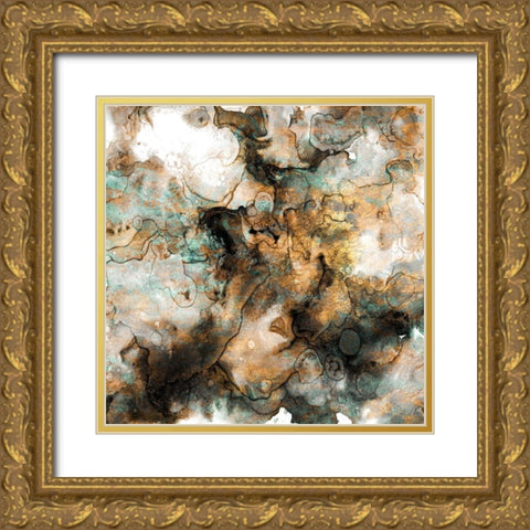 Glory Gold Ornate Wood Framed Art Print with Double Matting by Kimberly, Allen
