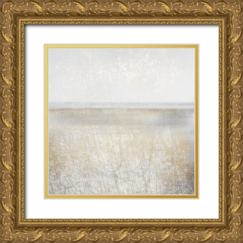 Days of Gold Gold Ornate Wood Framed Art Print with Double Matting by Allen, Kimberly
