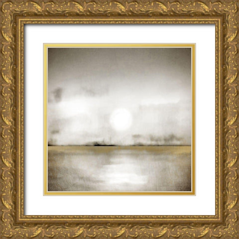 Sunset Gold Gold Ornate Wood Framed Art Print with Double Matting by Allen, Kimberly
