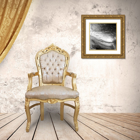 In the Wave Gold Ornate Wood Framed Art Print with Double Matting by Allen, Kimberly