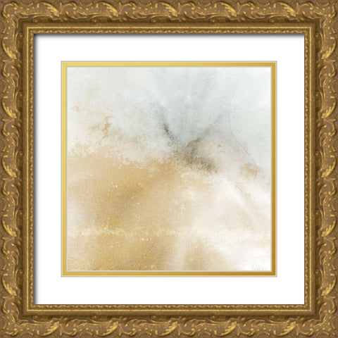 Soft Burst Gold Ornate Wood Framed Art Print with Double Matting by Allen, Kimberly