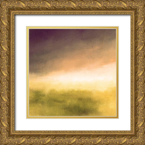 Dusky Sky Gold Ornate Wood Framed Art Print with Double Matting by Kimberly, Allen