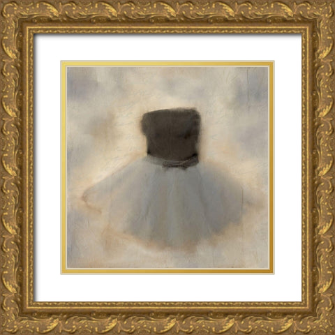 First Dance Gold Ornate Wood Framed Art Print with Double Matting by Kimberly, Allen