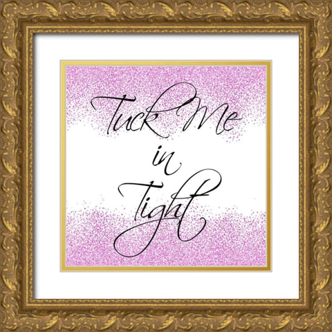 Goodnight 2 Gold Ornate Wood Framed Art Print with Double Matting by Kimberly, Allen