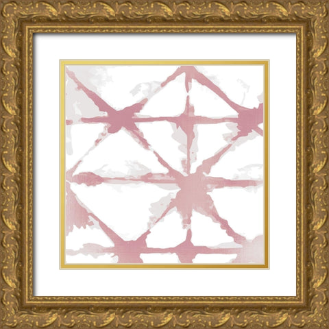 In the Blush 2 Gold Ornate Wood Framed Art Print with Double Matting by Kimberly, Allen