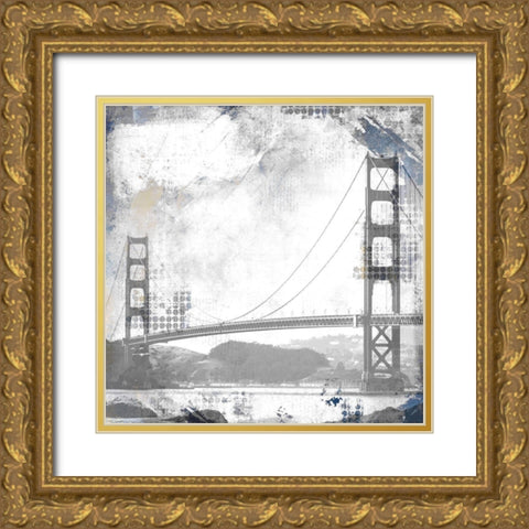 Places to Go 4 Gold Ornate Wood Framed Art Print with Double Matting by Kimberly, Allen