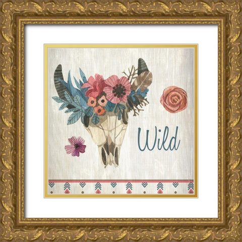 Wild Dream Free 1 Gold Ornate Wood Framed Art Print with Double Matting by Kimberly, Allen