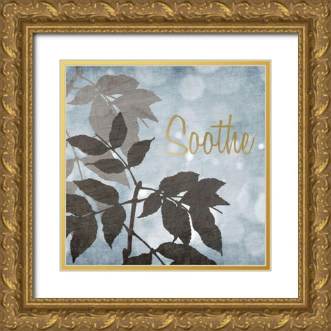 At the Spa 1 Gold Ornate Wood Framed Art Print with Double Matting by Kimberly, Allen