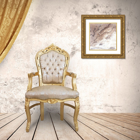 Mason Mood Gold Ornate Wood Framed Art Print with Double Matting by Kimberly, Allen