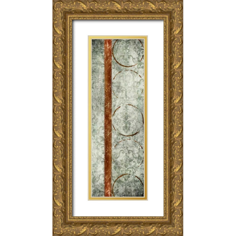 Autumn Spice Gold Ornate Wood Framed Art Print with Double Matting by Emery, Kristin
