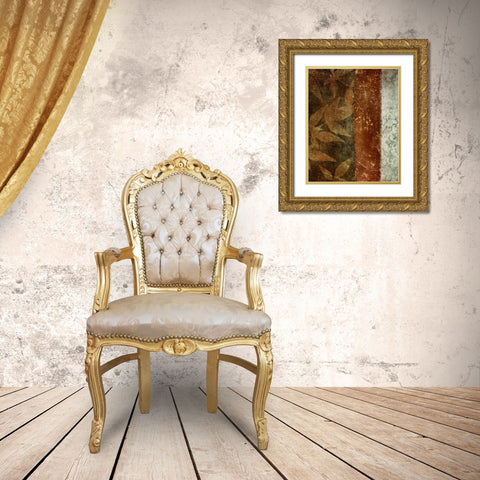 Autumn Spice I Gold Ornate Wood Framed Art Print with Double Matting by Emery, Kristin