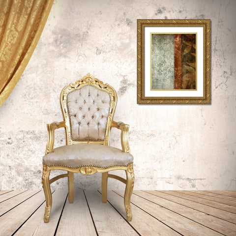 Autumn Spice II Gold Ornate Wood Framed Art Print with Double Matting by Emery, Kristin