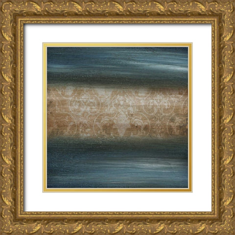 Modern Vintage II Gold Ornate Wood Framed Art Print with Double Matting by Emery, Kristin