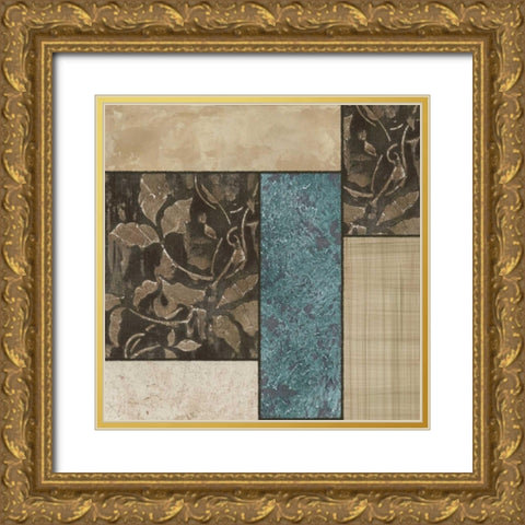 Tribute to Carol I Gold Ornate Wood Framed Art Print with Double Matting by Emery, Kristin