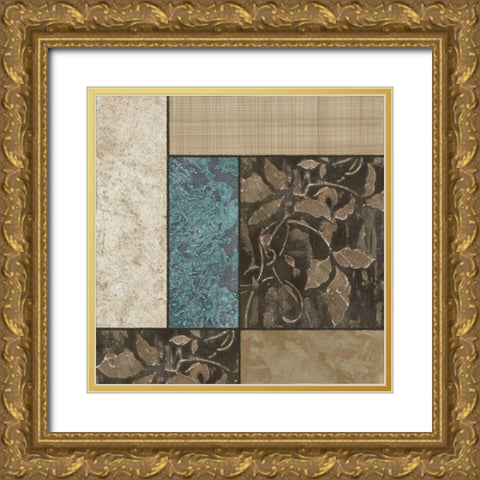 Tribute to Carol II Gold Ornate Wood Framed Art Print with Double Matting by Emery, Kristin