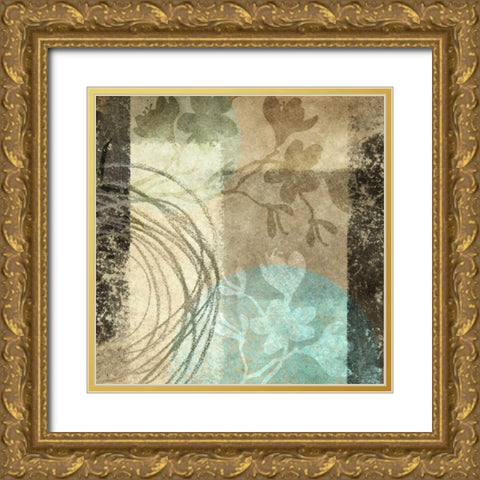 Natures Elixir II Gold Ornate Wood Framed Art Print with Double Matting by Emery, Kristin
