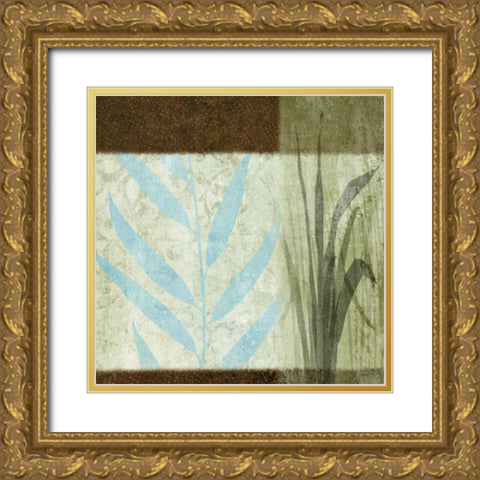 In the Weeds I Gold Ornate Wood Framed Art Print with Double Matting by Emery, Kristin
