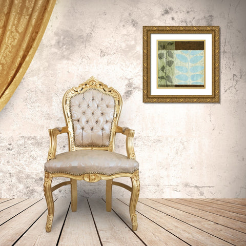 In the Weeds II Gold Ornate Wood Framed Art Print with Double Matting by Emery, Kristin