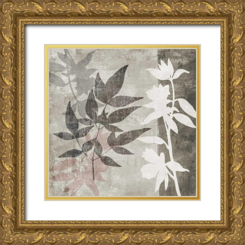 Misty II Gold Ornate Wood Framed Art Print with Double Matting by Emery, Kristin