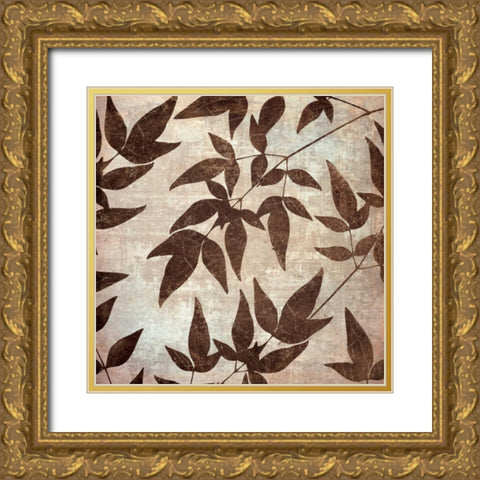 Brownies II Gold Ornate Wood Framed Art Print with Double Matting by Emery, Kristin