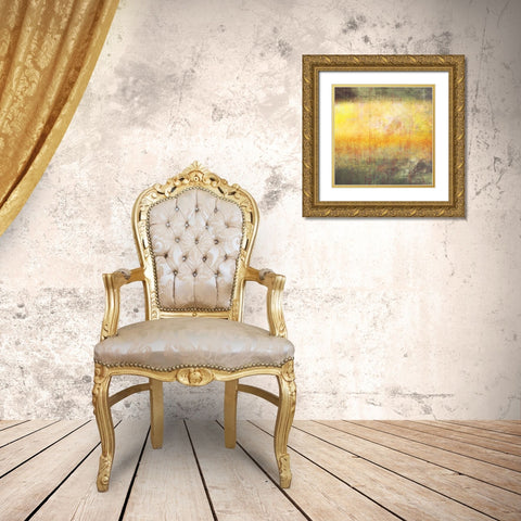 Sunset 2 Gold Ornate Wood Framed Art Print with Double Matting by Emery, Kristin