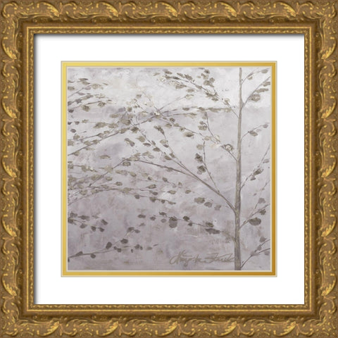 Misty Moments Gold Ornate Wood Framed Art Print with Double Matting by Unknown