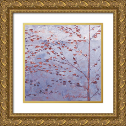 Lavender Moments 2 Gold Ornate Wood Framed Art Print with Double Matting by Emery, Kristin