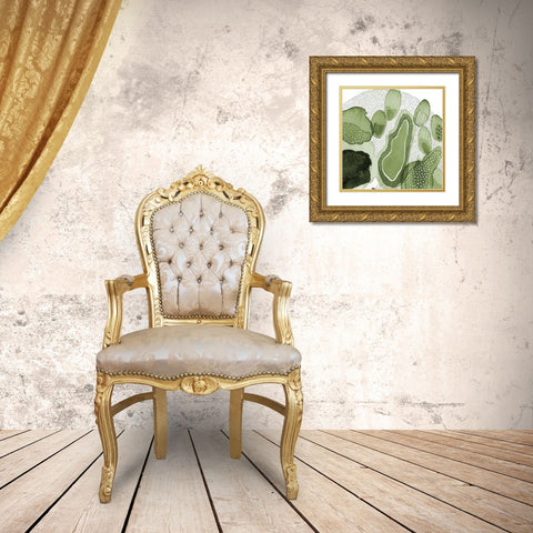 Close Evolutions 2 Gold Ornate Wood Framed Art Print with Double Matting by Rupe, Kim