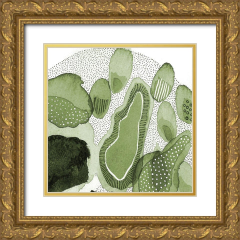 Close Evolutions 2 Gold Ornate Wood Framed Art Print with Double Matting by Rupe, Kim