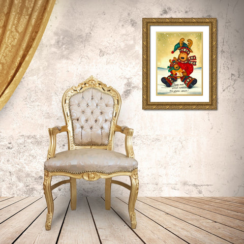Special Moments Gold Ornate Wood Framed Art Print with Double Matting by Korsgaden, Laurie