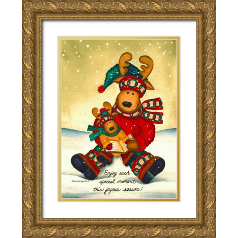Special Moments Gold Ornate Wood Framed Art Print with Double Matting by Korsgaden, Laurie