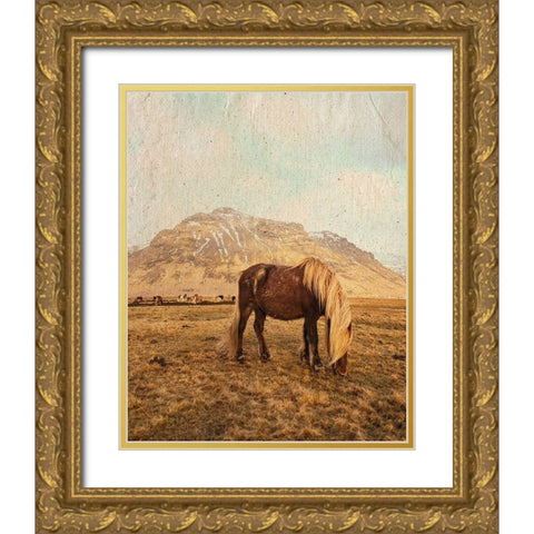 Home on the Range Gold Ornate Wood Framed Art Print with Double Matting by Straatsma, Leah