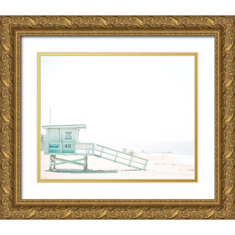 Hut Gold Ornate Wood Framed Art Print with Double Matting by Straatsma, Leah