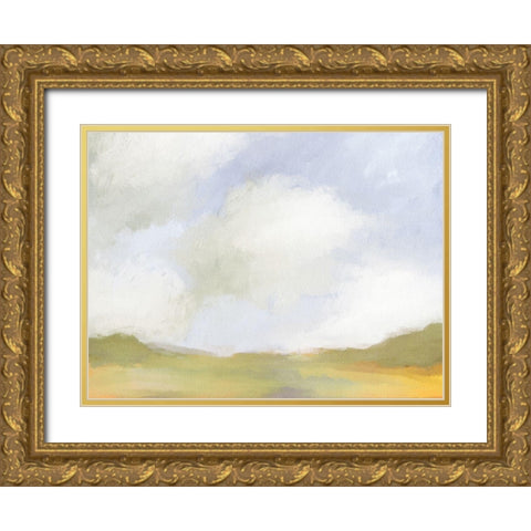 The Plateau Gold Ornate Wood Framed Art Print with Double Matting by Straatsma, Leah