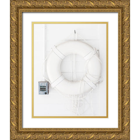 Life File B Gold Ornate Wood Framed Art Print with Double Matting by Straatsma, Leah