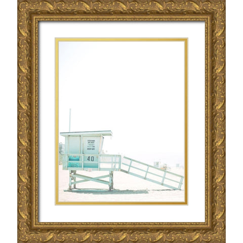 Hut Gold Ornate Wood Framed Art Print with Double Matting by Straatsma, Leah