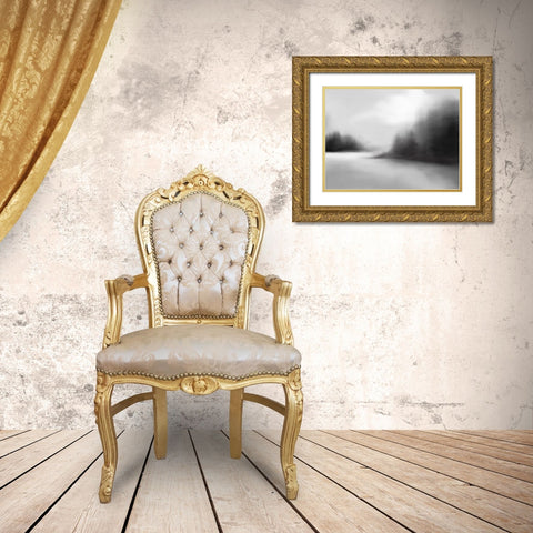 The Inlet Gold Ornate Wood Framed Art Print with Double Matting by Straatsma, Leah