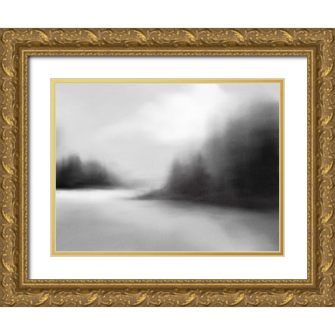 The Inlet Gold Ornate Wood Framed Art Print with Double Matting by Straatsma, Leah