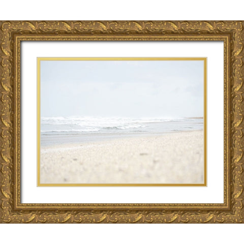 Rocky Shore 2 Gold Ornate Wood Framed Art Print with Double Matting by Straatsma, Leah