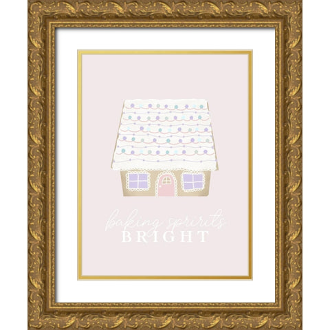 Baking Spirits Gold Ornate Wood Framed Art Print with Double Matting by Straatsma, Leah
