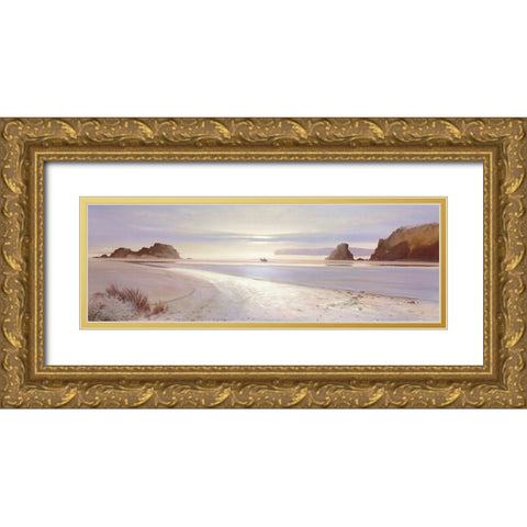 Homecoming 2 Gold Ornate Wood Framed Art Print with Double Matting by Lee, Spencer