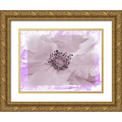 Rosenkern Rahmen 2 Gold Ornate Wood Framed Art Print with Double Matting by May