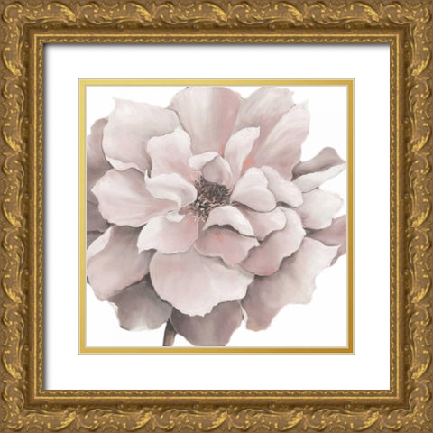 Pink Precious Withaar Gold Ornate Wood Framed Art Print with Double Matting by May