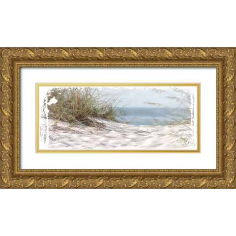 Coastal Photography 4 Gold Ornate Wood Framed Art Print with Double Matting by Hogan, Melody