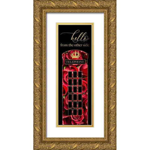 London Glam 6 Gold Ornate Wood Framed Art Print with Double Matting by Hogan, Melody