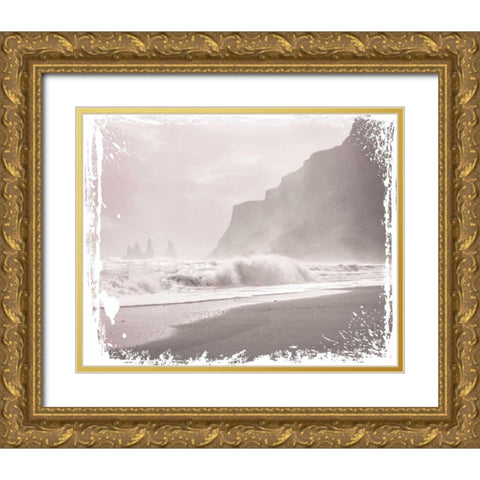 Coastal Photography 6 Gold Ornate Wood Framed Art Print with Double Matting by Hogan, Melody