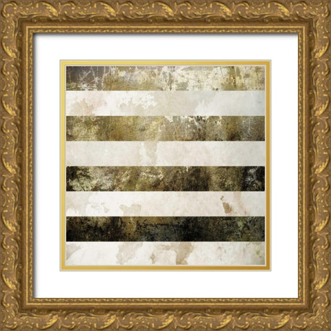 Sparkle Gold Ornate Wood Framed Art Print with Double Matting by Hogan, Melody