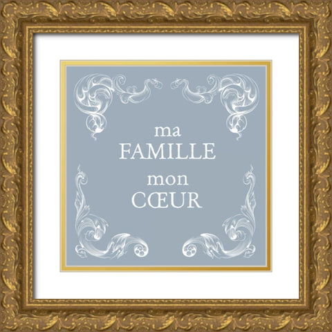 French Farmhouse Gold Ornate Wood Framed Art Print with Double Matting by Hogan, Melody