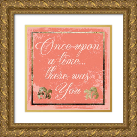 Once Upon Gold Ornate Wood Framed Art Print with Double Matting by Hogan, Melody