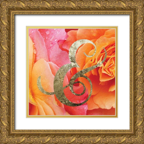 Eternal Gold Ornate Wood Framed Art Print with Double Matting by Hogan, Melody
